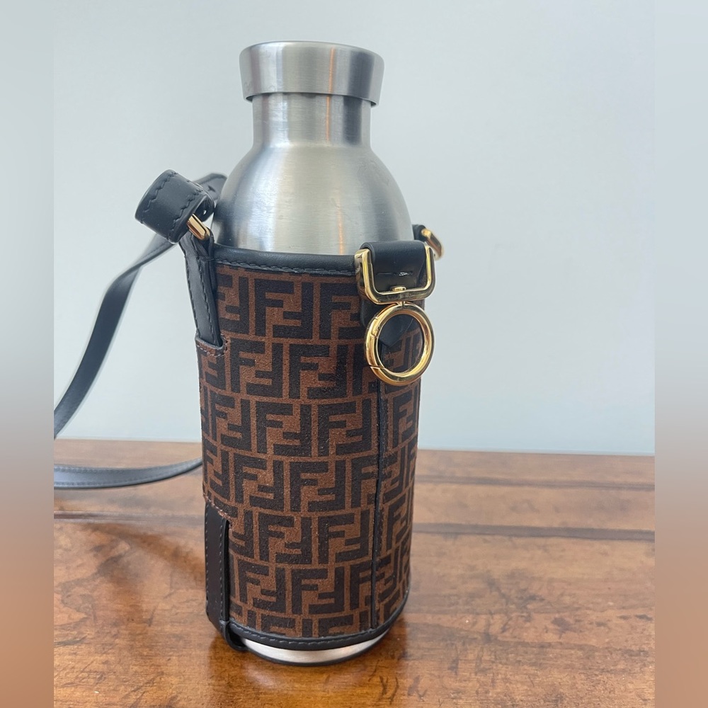 Fendi Water Bottle & Holder